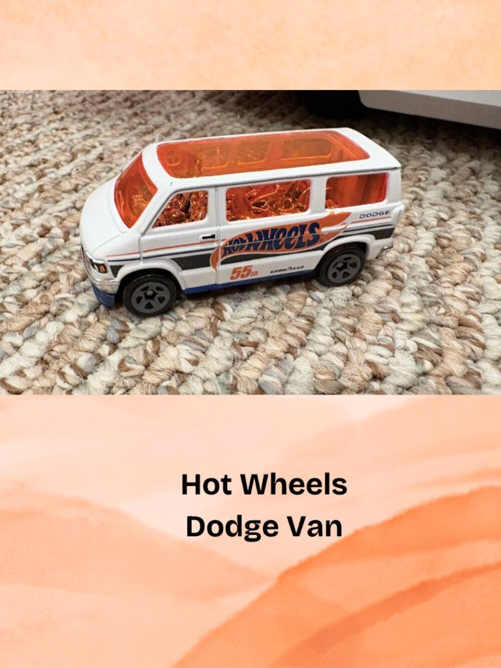 Hot Wheels Dodge Van Die Cast